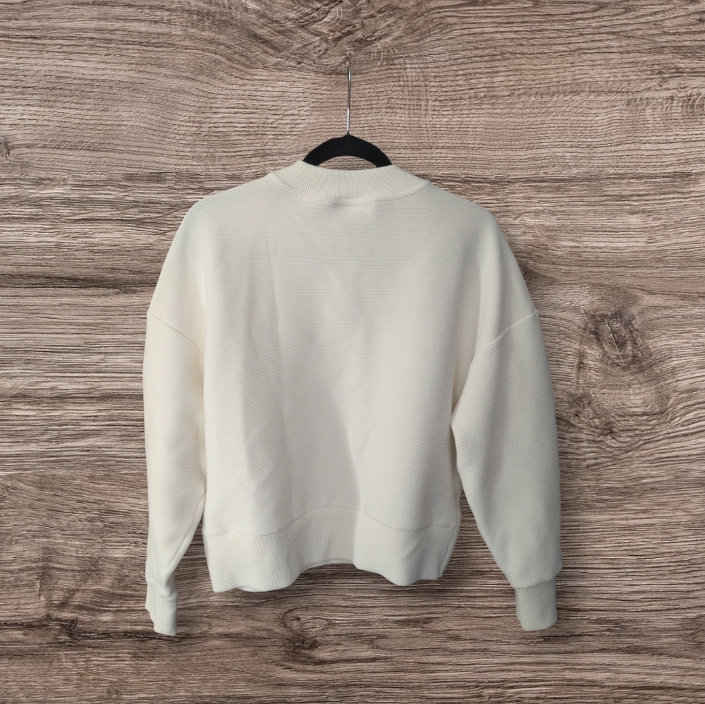 Varley Addelyn Ottoman Rib Sweatshirt - Picture 4 of 6